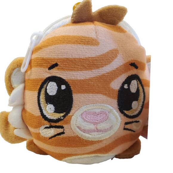 Tiger Plush Cat Stuffy Clean Critters Plush Hand Cleaner Holder - Picture 2 of 13